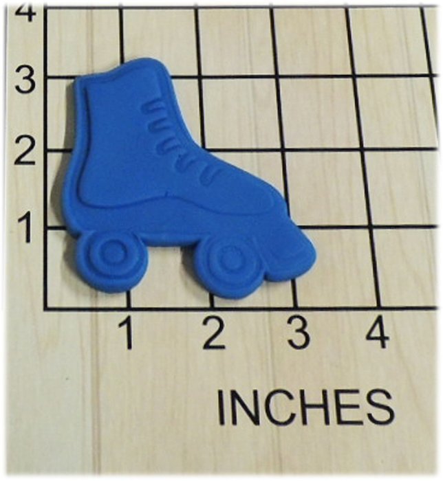 Roller Skate Fondant Cookie Cutter and Stamp #1384