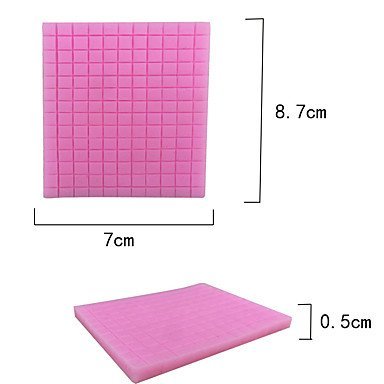 Sher The Large Square Lattice Type Candy Fondant Cake Molds For The Kitchen Baking Molds 78.70.5cm