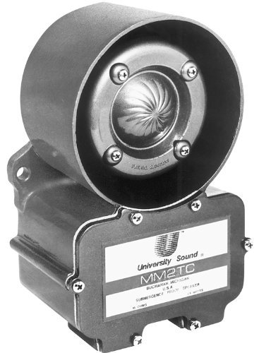 Electrovoice MM2TC Submergence Proof Speaker 25 Watt Surface Mount with Transformer Housing, Gray N2