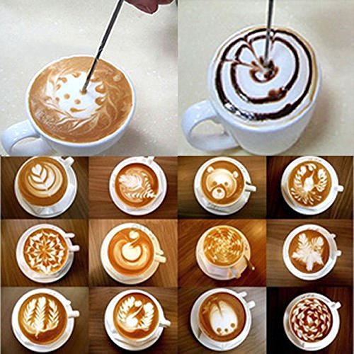 Coffee Latte Stainless Steel Art Pen Tool Espresso Machine Cafe Home Kitchen