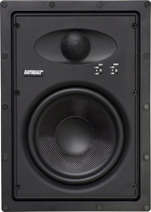 Earthquake Sound EWS600 Edgeless Series In-Wall Speakers (Black, Pair) N3