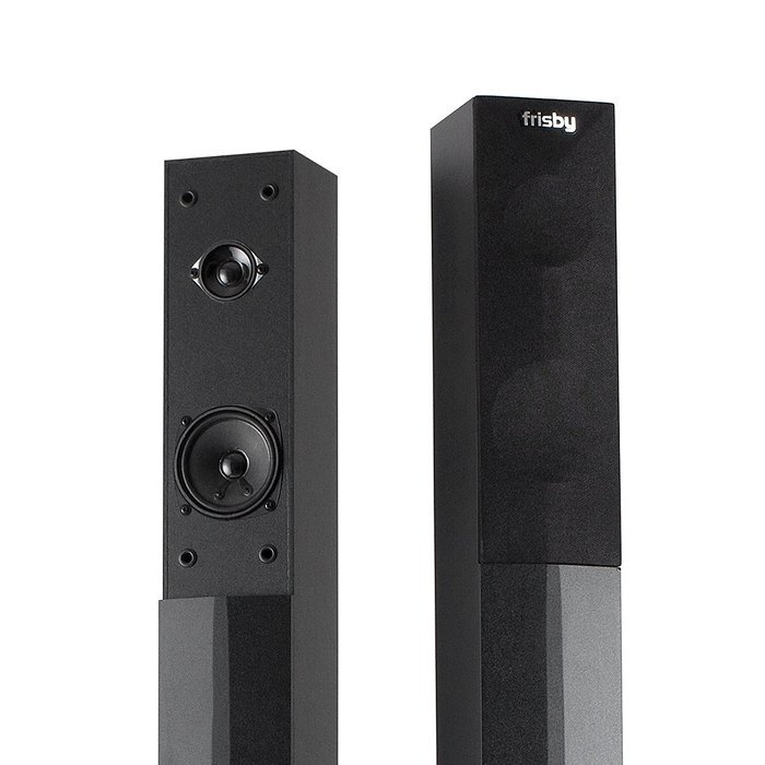 Frisby FS-6600BT 5.1 Channel Stereo Home Theater System w/ Tower Satellite Speakers & Bluetooth / USB / SD / AUX... N4
