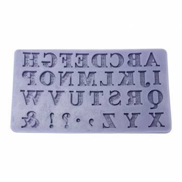 UR Bakeware Alphabet Silicone Mold Capital Letter Punctuation Biscuit Cake Mould N6