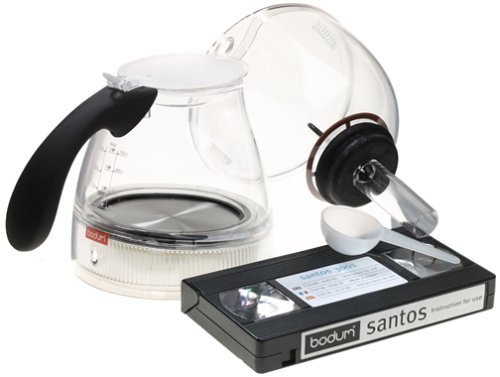 Bodum 3004-10USA Mini Electric Santos, Clear N3
