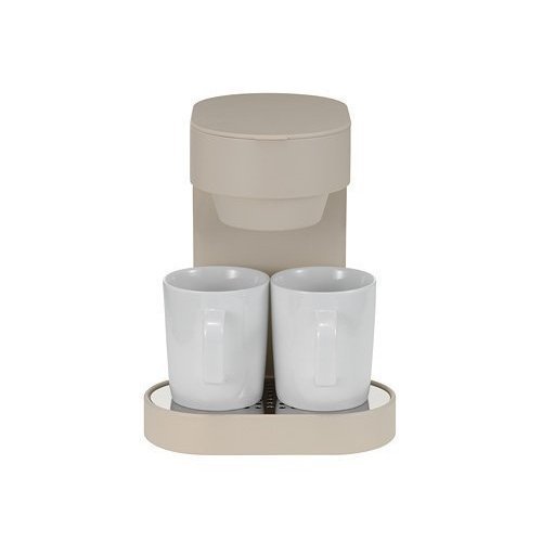 &plusmn; 0 2 Cup Coffee Maker 2Cup 112.84 coffee beige /XKC-V110 (C) N2
