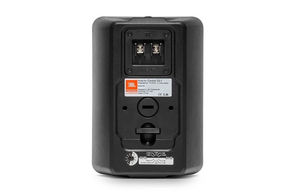 Complete Restaurant Sound System Package with 4 JBL Control 23-1 Wall Mount Loudspeakers, Mixer Amplifier, and... N2