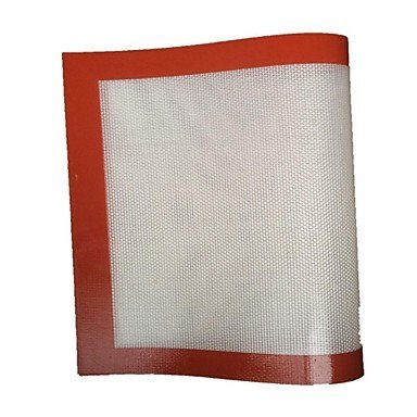 Sher Heat Resistant Non-stick FDA Silicone Fiberglass Baking Mat (random color) N4