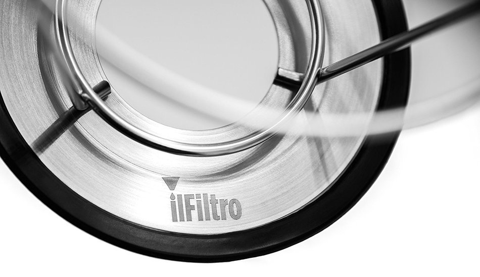 ilFiltro Stainless Steel Pour Over Coffee Dripper - Premium Permanent Reusable Paperless and Washable Stainless... N5