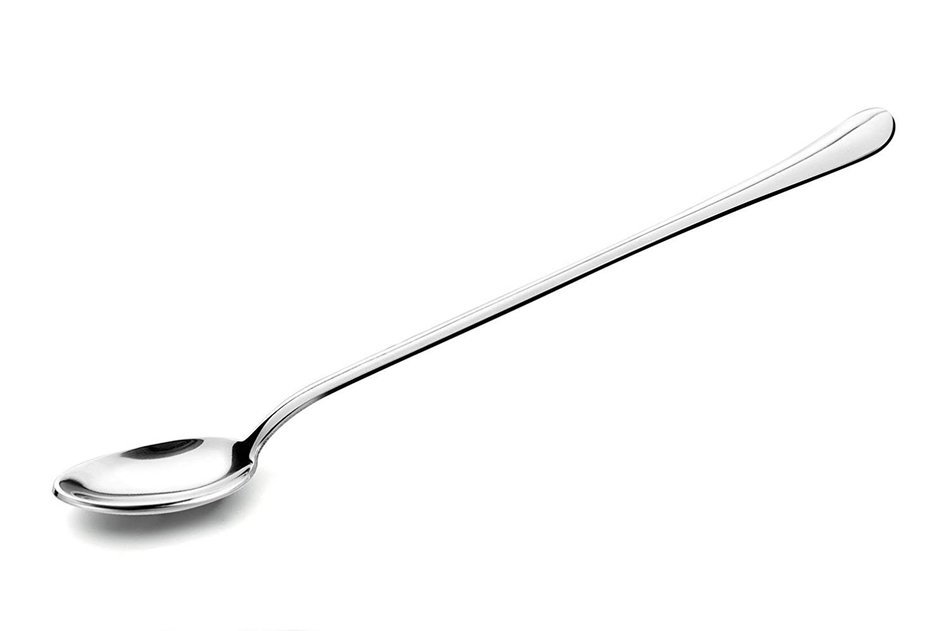 Motta Stainless Steel Latte Macchiato Spoon, Silver