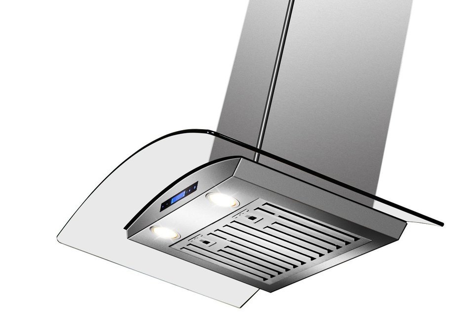 AKDY 30" Wall Mount Range Hood AZ-D05-75 Stainless Steel Vent Hood W/Remote N6