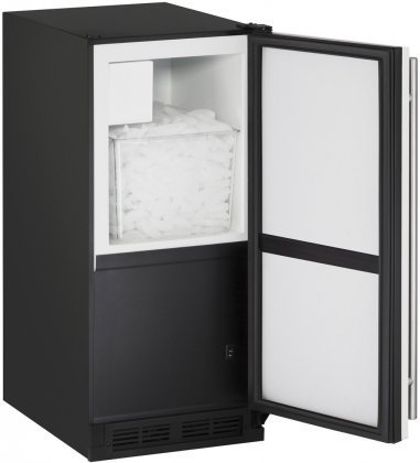 U-Line UBI1215W00B 15" 1000 Series Freestanding and Built-In Ice Maker with 25 lbs., in White N2