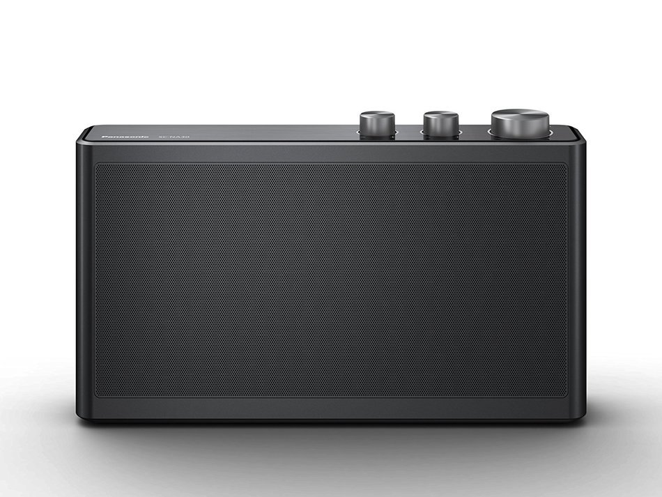 Panasonic SC-NA30EB-K Portable Wireless Speaker System - Black N4