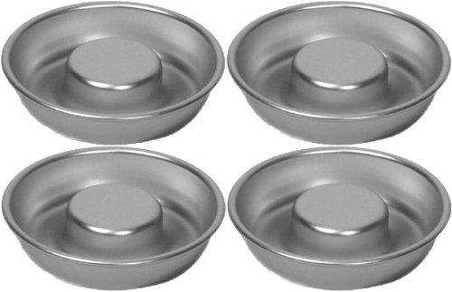 Alan Silverwood 4&frac14;" Baby Savarin (Rum Baba) Cake mould mold pan, set of 4, 54744