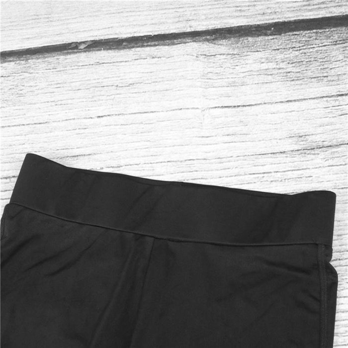 PHOTNO Women Fitness Leggings High Waist Mesh Patchwork Leggings Skinny Push Up Pants N6