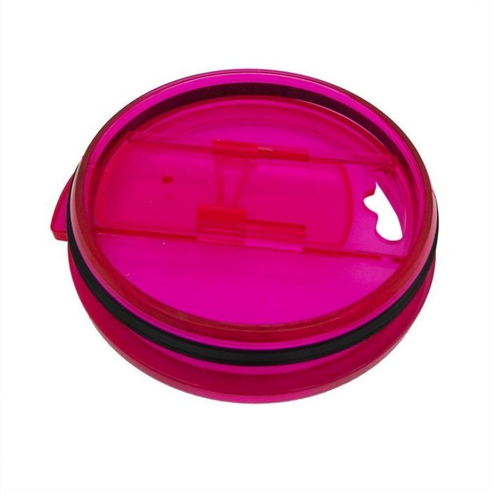 Morecome Spill And Splash Resistant Lid With Slider Closure For 20 Oz (Pink) N4