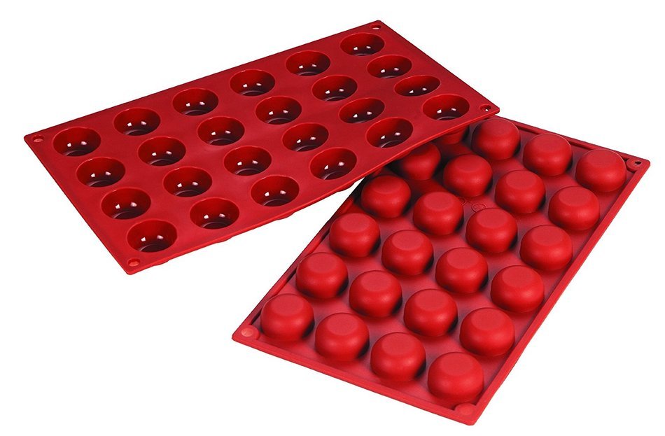 Fat Daddio's Silicone Bakeware Pomponette, 0.61 Ounce