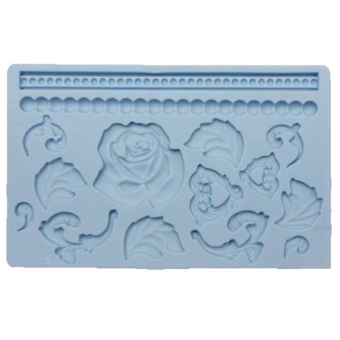 Life Boost Baking Tools-Fondant Food-Grade Silicone Molds Pearl Necklace Cake Decorations Chocolate Fondant Cake... N41