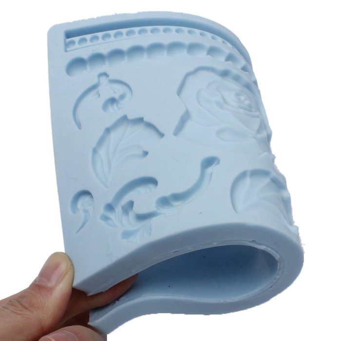 Life Boost Baking Tools-Fondant Food-Grade Silicone Molds Pearl Necklace Cake Decorations Chocolate Fondant Cake... N42