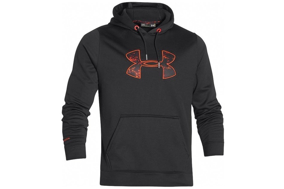 Under Armour Men's UA Storm MTN Big Logo Hoodie Small Steel N21