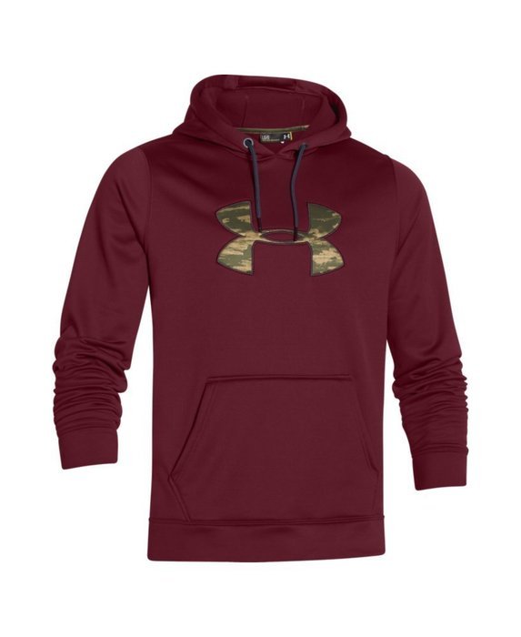 Under Armour Men's UA Storm MTN Big Logo Hoodie Small Steel N23