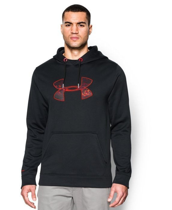 Under Armour Men's UA Storm MTN Big Logo Hoodie Small Steel N24