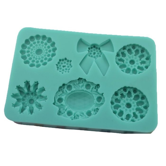 Life Boost Baking Tools-Fondant Food-Grade Silicone Molds Pearl Necklace Cake Decorations Chocolate Fondant Cake... N50