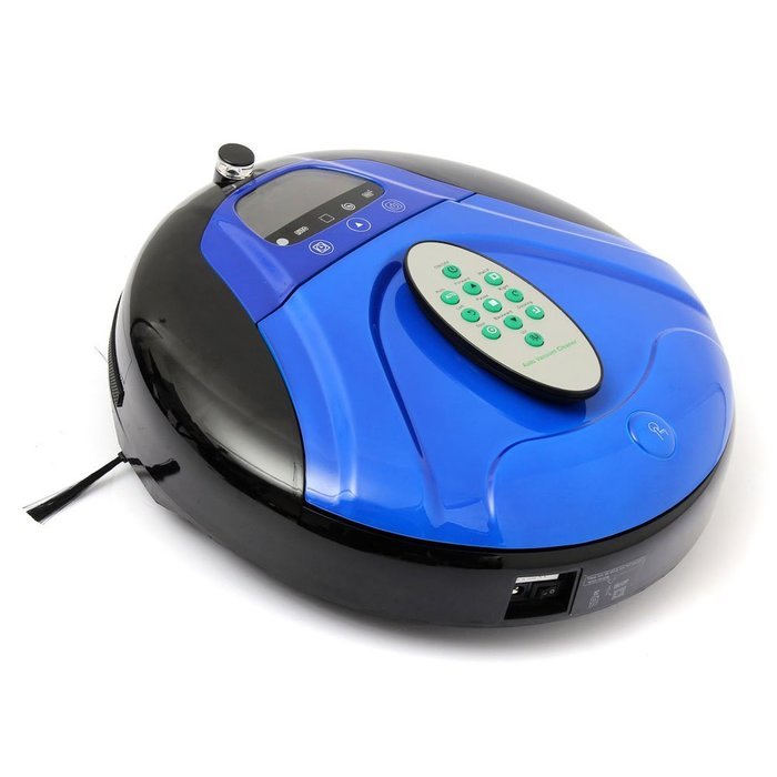 Doinshop Smart Vacuum Cleaner Intelligent Household Robotic Sweeper Dust Catcher (blue) N12