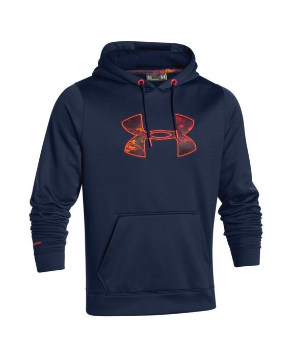 Under Armour Men's UA Storm MTN Big Logo Hoodie Small Steel N29