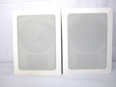 Radio Shack 80 Watt 2 way In Wall Loudspeakers/ Speakers #40-1368 Frames,Grills N2