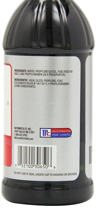 McCormick Food Coloring, Red, 32-Ounce N22