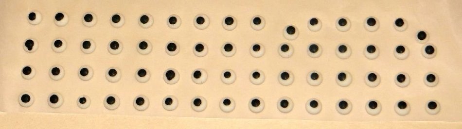 3/16" Edible Royal Icing Eyes 120pc Asst Cake Decorating Fondant Gum Paste N2