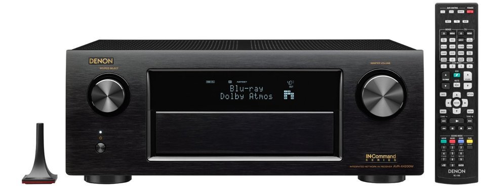 Denon AVRX4200W 7.2 Channel Full 4K Ultra HD AV Receiver with Bluetooth and Wi-Fi N3