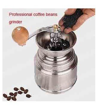 Manual Spice Bean Coffee Grinder Stainless Steel Burr Grinder with Ceramic Core N4