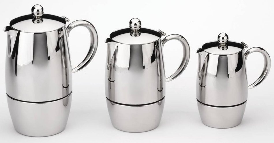 Cuisinox Firenza 3 Cup Espresso Coffeemaker, Silver