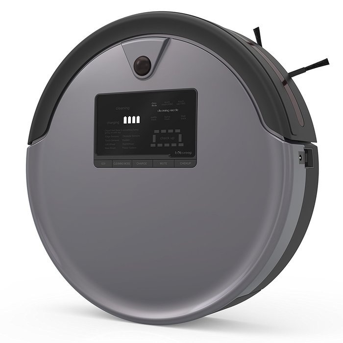 bObsweep PetHair Plus Robotic Vacuum Cleaner and Mop, Charcoal N12