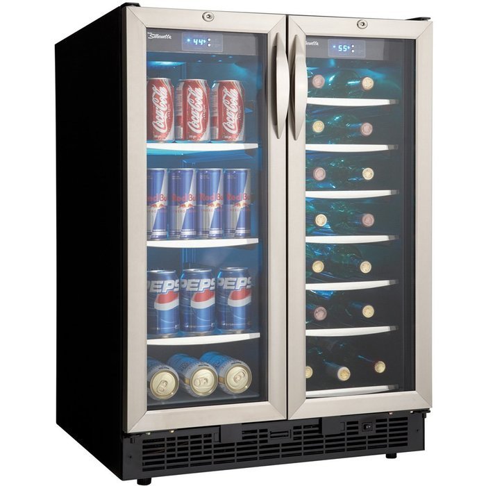 Danby DBC2760BLS 5.0 Cu. Ft. Silhouette Beverage Center - Black/Stainless N5