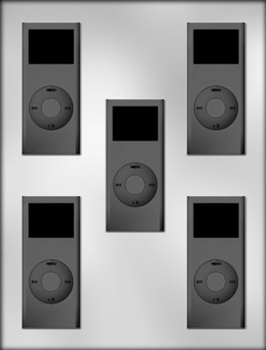 CK Products 3-1/2-Inch MP3 Player Chocolate Mold