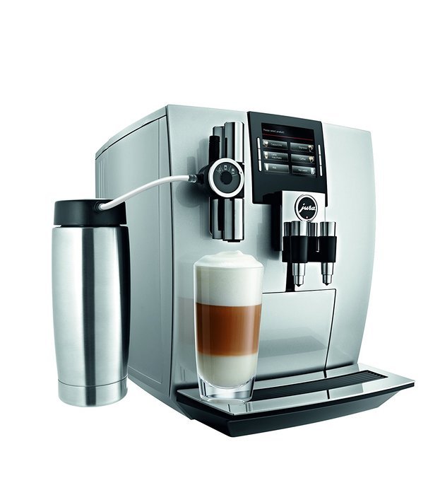 Jura J90 Automatic Coffee Machine, Brilliant Silver N5