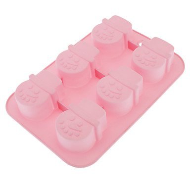 Y&XL&H Snowman Shaped Silicone Cake Biscuit Mould N2