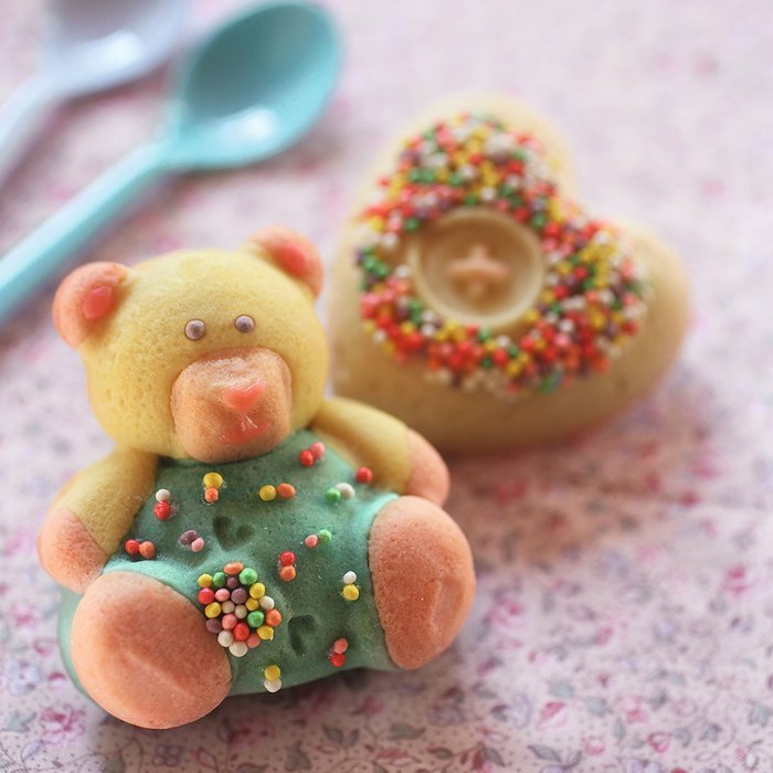 Silikomart Silicone Baby Line Bakeware Collection, Happy Sweetie N13