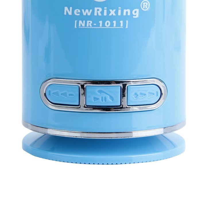 NR-1011 mini bluetooth speaker/TF card/voice call bluetooth speaker -BLUE N5