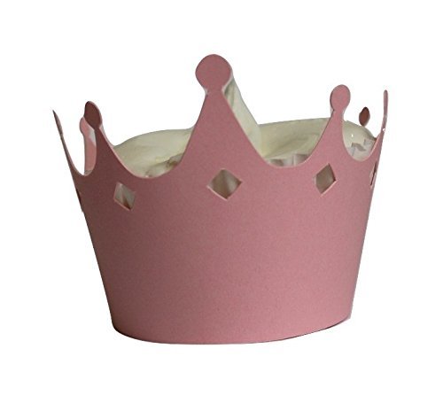 All About Details Princess Crown Cupcake Wrappers, Set of 12