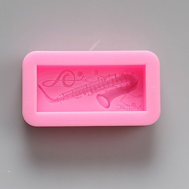 Sher Sax Chocolate Silicone Molds,Cake Molds,Soap Molds,Decoration Tools Bakeware N2