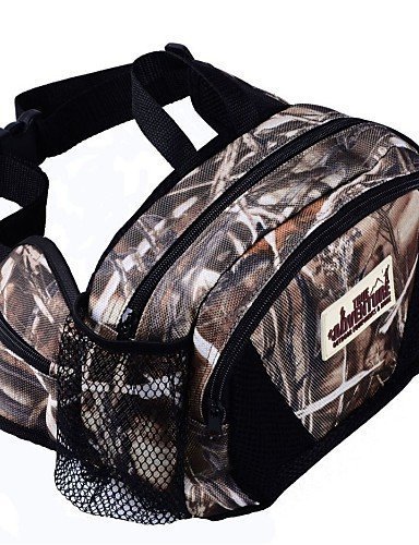 SB@Camouflage Outdoor Hiking Camping Waterproof Multifunctional Belt Bag N2
