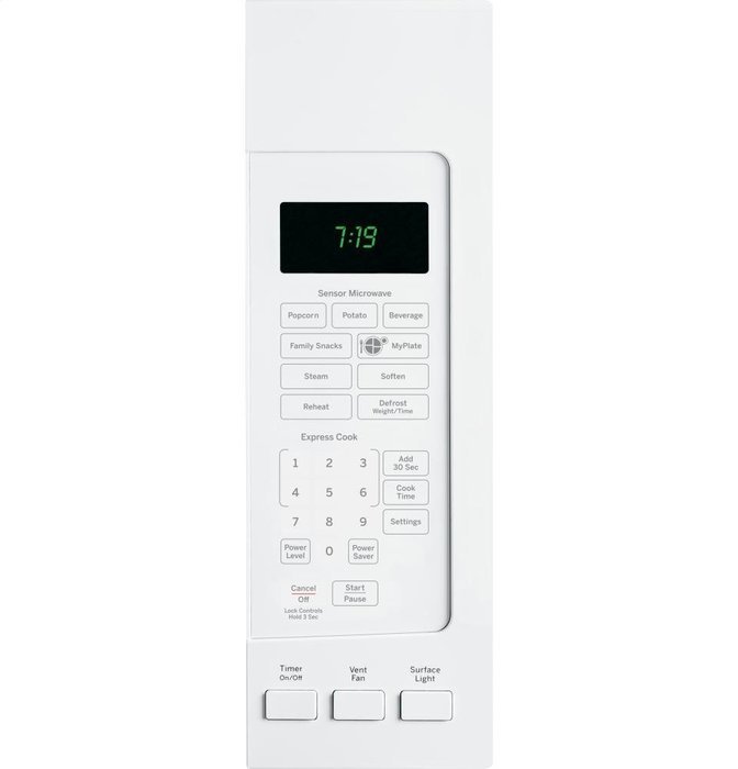 GE JVM7195SFSS 1.9 Cu. Ft. Over-the-Range Sensor Microwave Oven, Stainless Steel N22