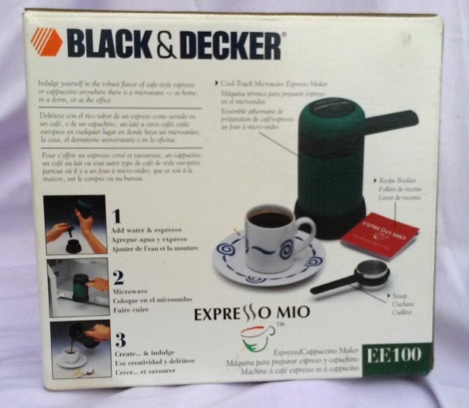 Black & Decker Expresso Mio EE100 N4
