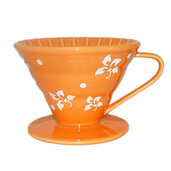 Ocathnon VDG-02B V60 Glass Coffee Dripper Clever Coffee Filter 300ML (Flannel Filtering bag is included) Glass... N7