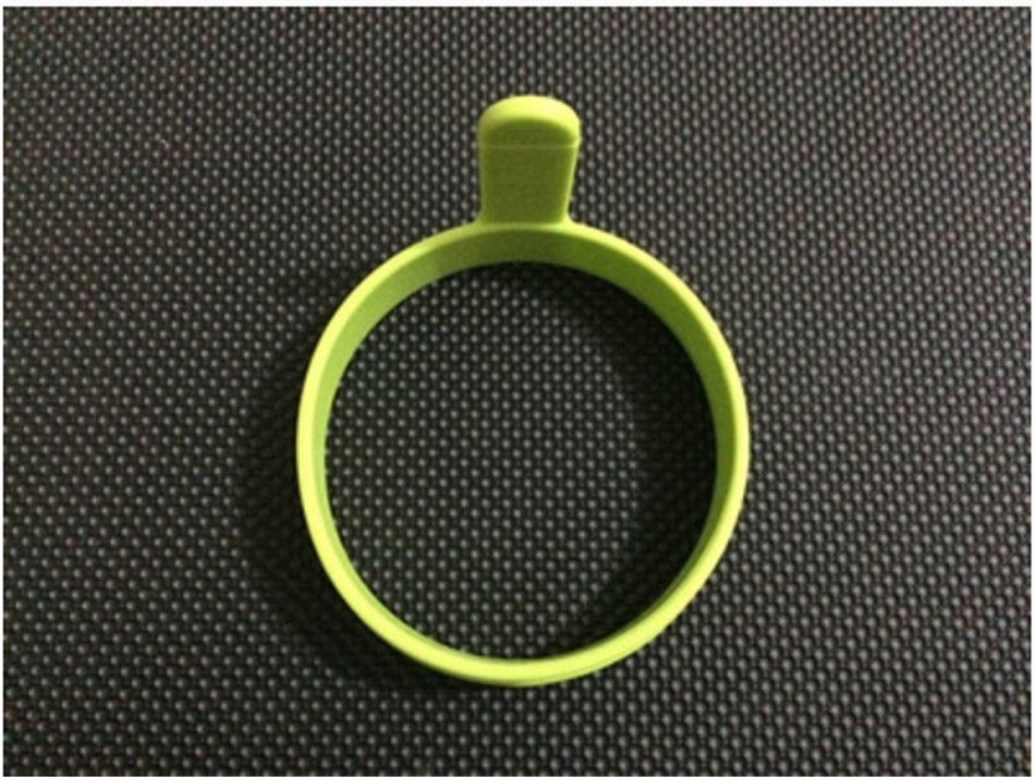 SMO 4 pieces Egg Ring Pancake ring with handle egg shapes Omelette Shaper Fried Frying Cooking Mold Mould Silicon N4