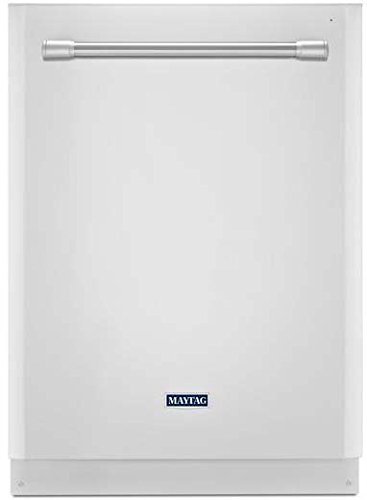 24" 50dBA Built-In Dishwasher with 4-Blade Stainless Steel Chopper Finish: White