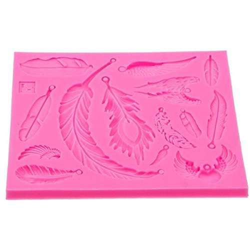 HT BAKEWARE | Various Feathers Silicone Mold N3